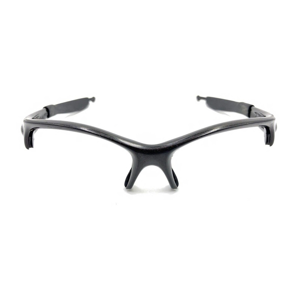 Oakley Commit Black Glitter Wrap Sunglasses Frame… - image 2